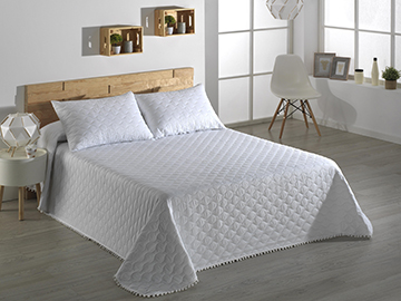 COLCHA KARAMELO YANEL