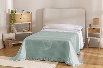 COLCHA DON ALGODON 180 HILOS HESTER