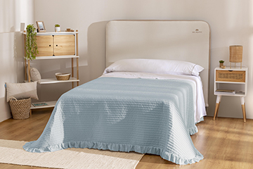 COLCHA DON ALGODON 180 HILOS HESTER