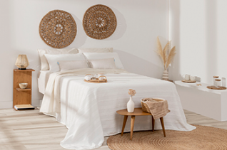 COLCHA JACQUARD DON ALGODON IRIA