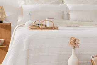 COLCHA JACQUARD DON ALGODON IRIA