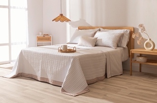 COLCHA JACQUARD DON ALGODON ZENIA