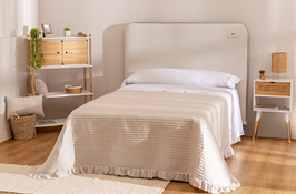 COLCHA DON ALGODON 180 HILOS HESTER