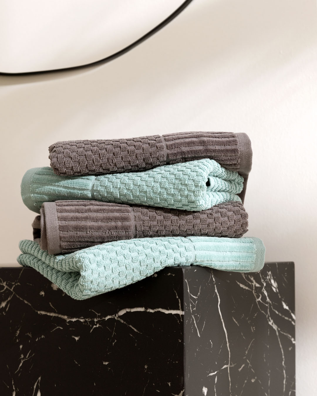 JUEGO TOALLAS JACQUARD DON ALGODÓN DAPHNE